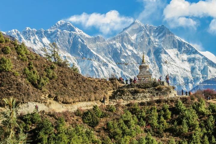 Himalayan views